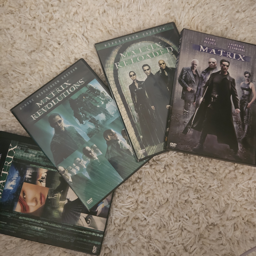 Matrix DVD Trilogy Collection Plus Animatrix